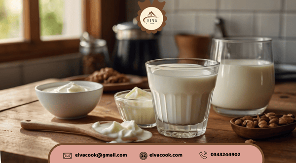 Nguyên liệu chuẩn để ủ sữa chua bằng nồi cơm điện