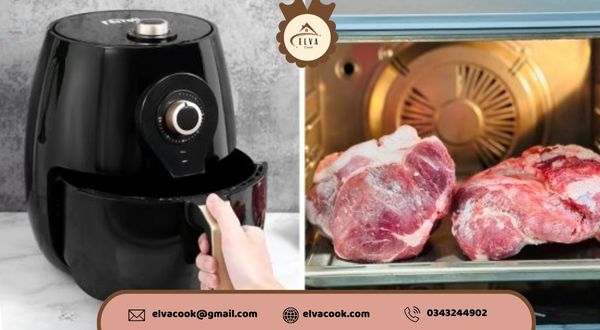 Cách rã đông bằng nồi chiên không dầu cho thịt