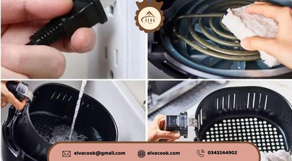 Cách vệ sinh nồi chiên không dầu
