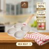 Chảo chiên trứng 4 ngăn chống dính ElvaCook
