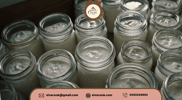 Chuẩn bị hũ đựng để ủ sữa chua bằng nồi cơm điện