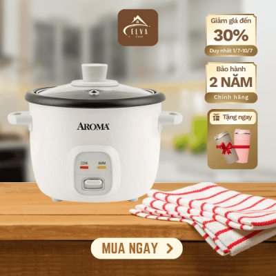 nồi cơm điện mini nắp kính cho 2 người