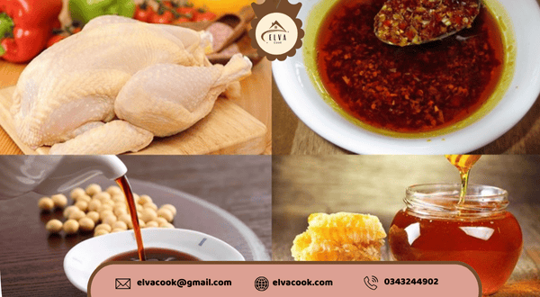Sốt ướp gà nướng nồi chiên không dầu từ mật ong